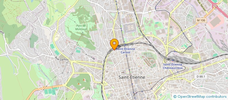 localisation de l'entreprise MONSIEUR MOHAND OUALI à SAINT-ETIENNE