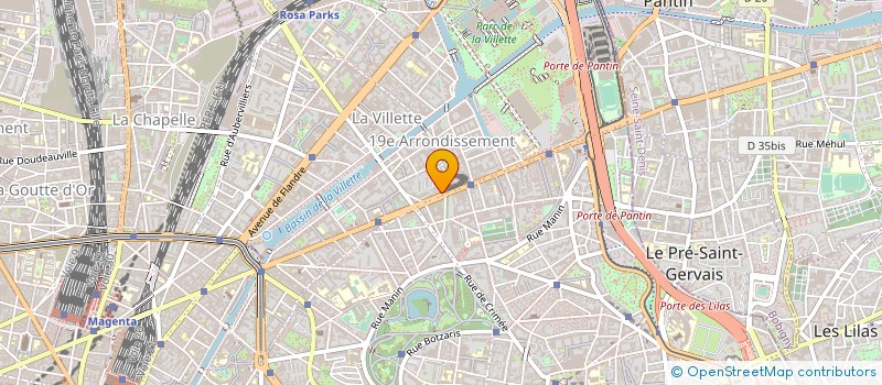 localisation de l'entreprise MONSIEUR MOHAND OUALI BOUDAOUD  PARIS