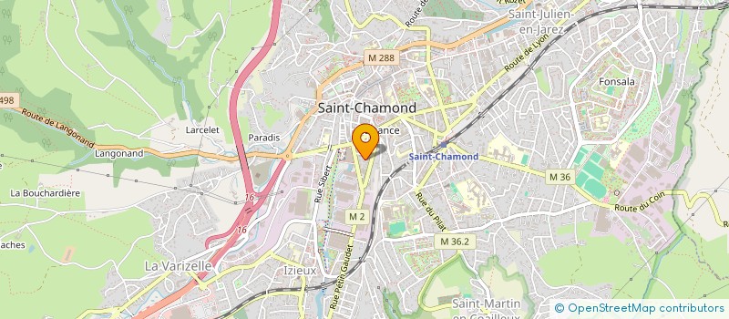 localisation de l'entreprise MONSIEUR MOHAND OUKALA à SAINT-CHAMOND