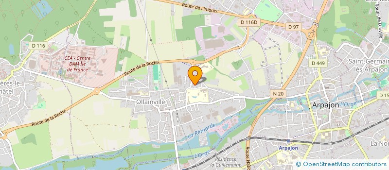 localisation de l'entreprise MONSIEUR MOHAND OULD TALEB à OLLAINVILLE