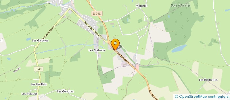 localisation de l'entreprise MONSIEUR MOHAND RABIA  LA CHAPELAUDE