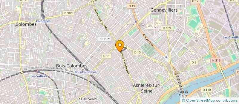 localisation de l'entreprise MONSIEUR MOHAND REDJALA  ASNIERES-SUR-SEINE