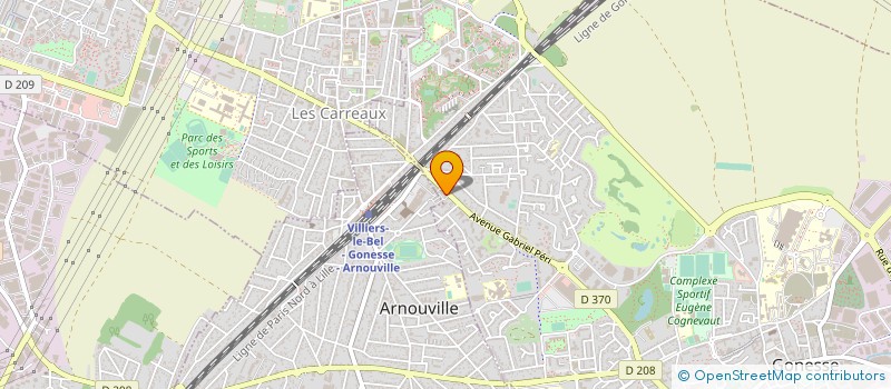 localisation de l'entreprise MONSIEUR MOHAND REHAZ à GONESSE