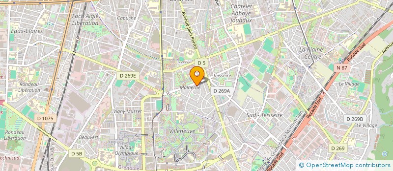 localisation de l'entreprise MONSIEUR MOHAND SAADI  GRENOBLE