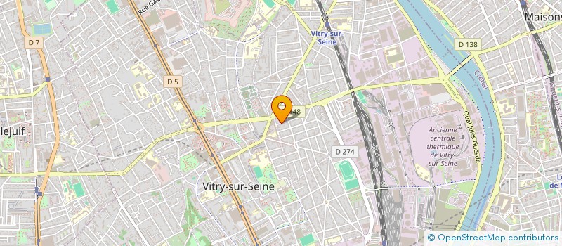localisation de l'entreprise MONSIEUR MOHAND SADDEK ALIANE à VITRY-SUR-SEINE