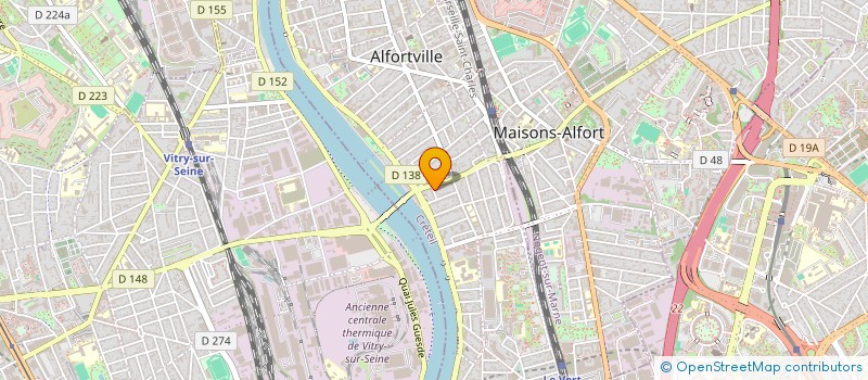 localisation de l'entreprise MONSIEUR MOHAND-SAID CHALAL à ALFORTVILLE