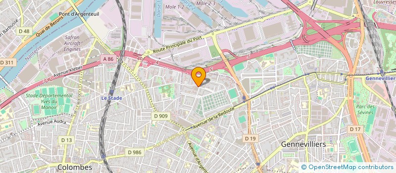 localisation de l'entreprise MONSIEUR MOHAND SAID DAHMAM à ASNIERES-SUR-SEINE