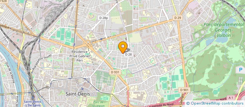 localisation de l'entreprise MONSIEUR MOHAND SALAHI à SAINT-DENIS