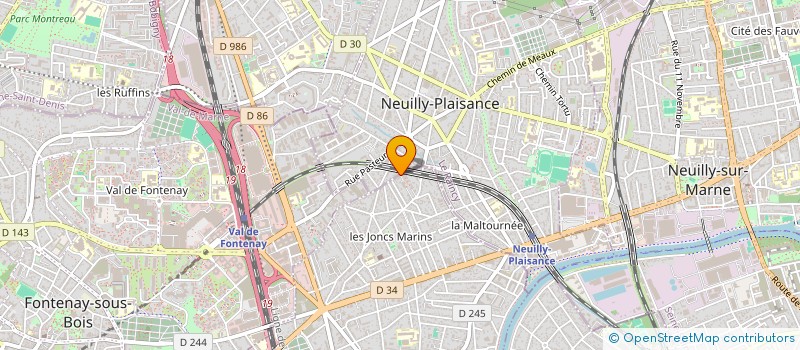 localisation de l'entreprise MONSIEUR MOHAND SOULI à NEUILLY-SUR-MARNE