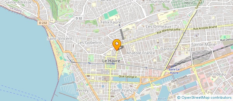 localisation de l'entreprise MONSIEUR MOHAND TADOUNT à LE HAVRE