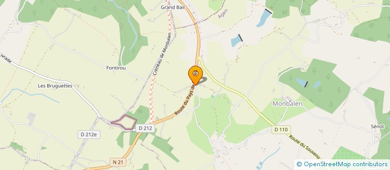 localisation de l'entreprise MONSIEUR MOHAND TEIBI  MONBALEN