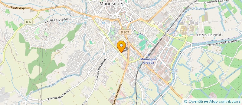 localisation de l'entreprise MONSIEUR MOHAND YACINE BOUAZZOUM à MANOSQUE