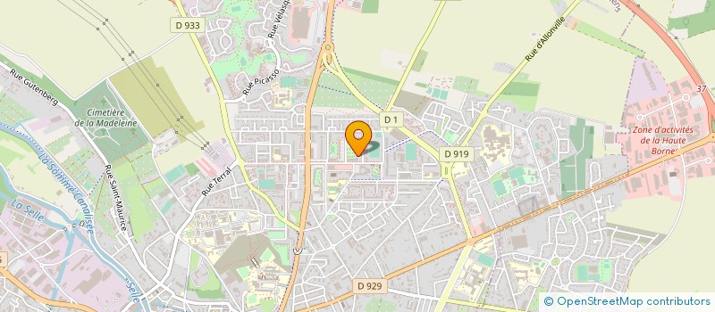 localisation de l'entreprise MONSIEUR MOHAND YAHIAOUI à AMIENS