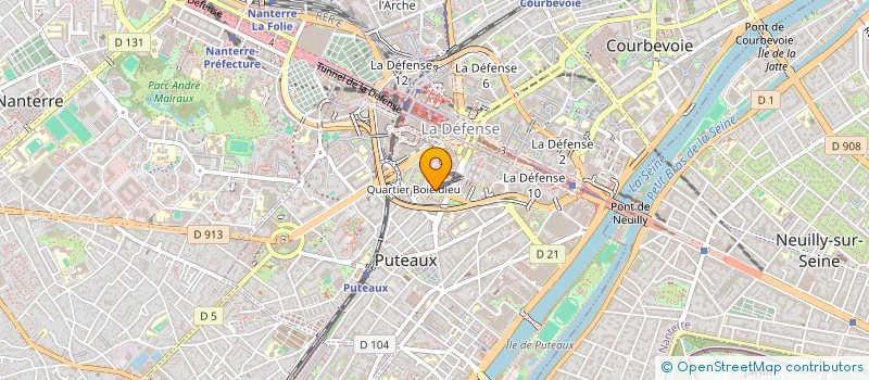 localisation de l'entreprise MONSIEUR MOHAND YAHIAOUI  PUTEAUX