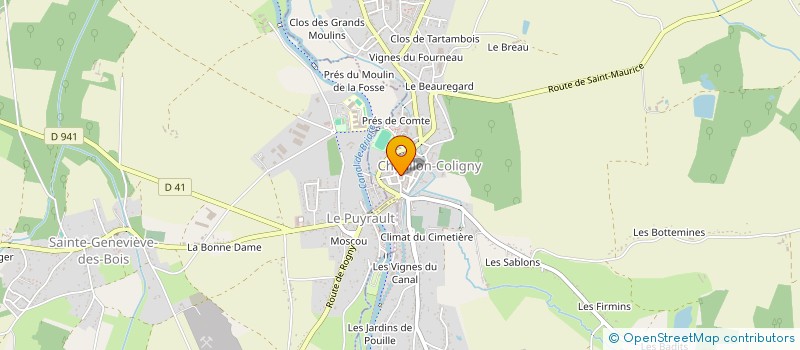 localisation de l'entreprise MONSIEUR MOHAND ZIDANI à CHATILLON-COLIGNY