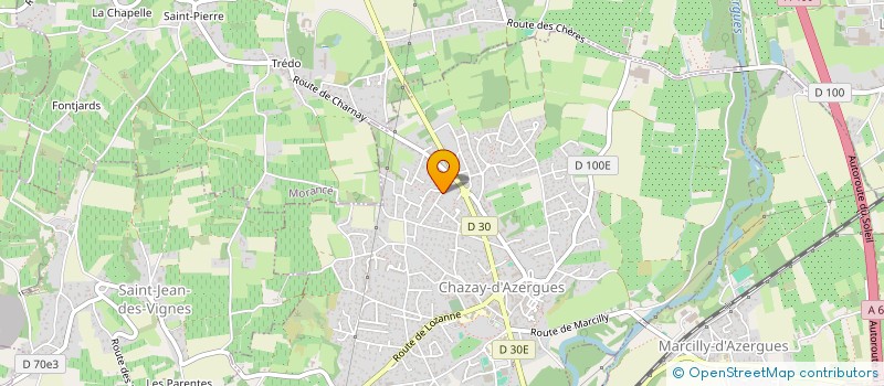 localisation de l'entreprise MONSIEUR MOHAND ZIDELMAL  CHAZAY-D'AZERGUES