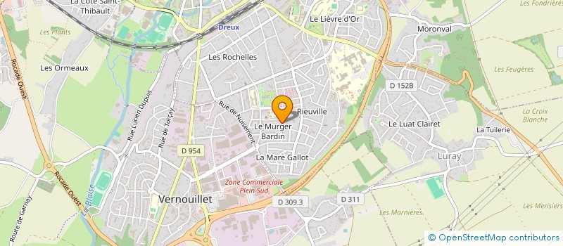 localisation de l'entreprise MONSIEUR MOHANDOUBELKACEM BEN MOUHOUB à DREUX