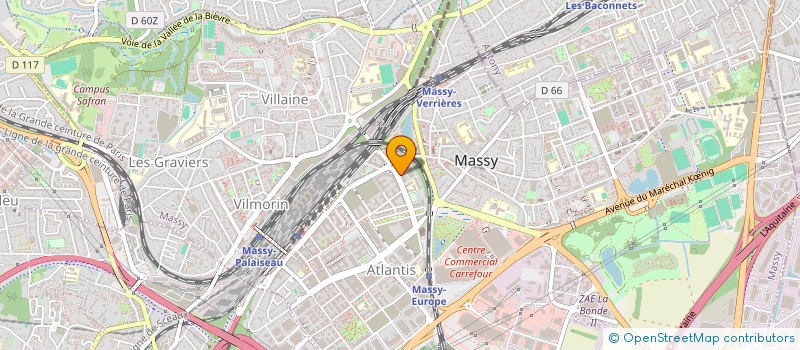 localisation de l'entreprise MONSIEUR MOHANNED LOUKIL à MASSY