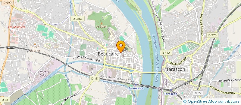 localisation de l'entreprise MONSIEUR MOHCIN LAAKROT  BEAUCAIRE