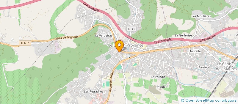 localisation de l'entreprise MONSIEUR MOHCIN SOUIKENE  LE LUC