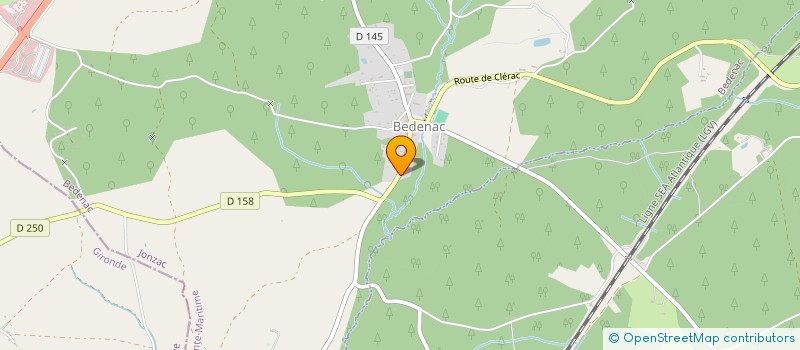 localisation de l'entreprise MONSIEUR MOHCIN YOUGIL  BEDENAC