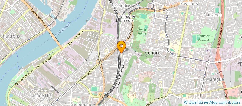 localisation de l'entreprise MONSIEUR MOHCINE BATTI à CENON