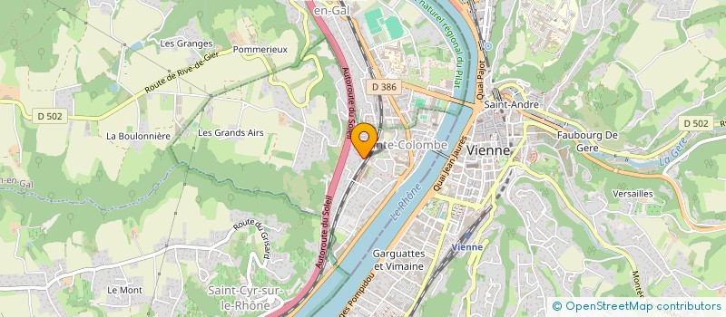 localisation de l'entreprise MONSIEUR MOHCINE GADAMI  SAINTE-COLOMBE