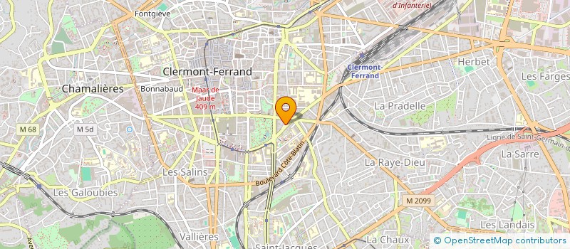 localisation de l'entreprise MONSIEUR MOHCINE HAYJJOUB  CLERMONT-FERRAND