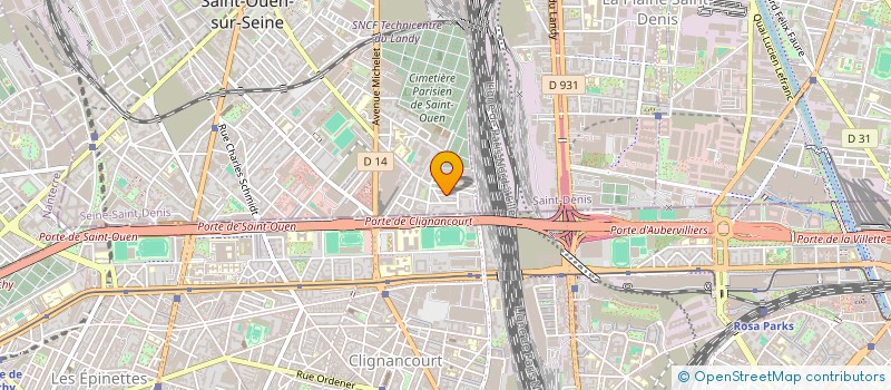 localisation de l'entreprise MONSIEUR MOHCINE JIYAR à SAINT-OUEN-SUR-SEINE