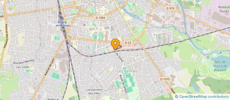 localisation de l'entreprise MONSIEUR MOHCINE JOUAD à BOURG-EN-BRESSE