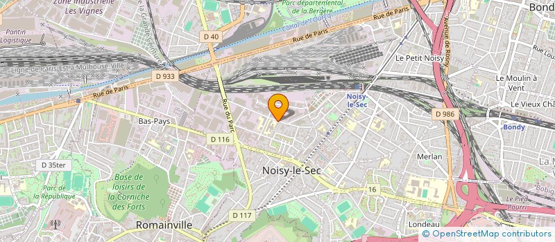 localisation de l'entreprise MONSIEUR MOHCINE SELLAMI  NOISY-LE-SEC