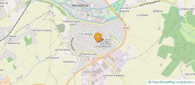 localisation de l'entreprise MONSIEUR MOHEDDINE AJMI  VENDOME