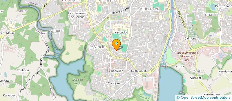 localisation de l'entreprise MONSIEUR MOHEEN KHAM SAFI à VANNES