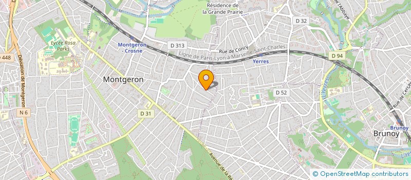 localisation de l'entreprise MONSIEUR MOHELLEBI RACHID à MONTGERON