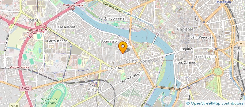 localisation de l'entreprise MONSIEUR MOHHAMMED MESSAADIA à TOULOUSE