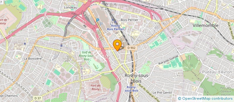 localisation de l'entreprise MONSIEUR MOHI ELDIN AWAD à ROSNY-SOUS-BOIS