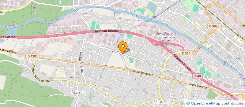 localisation de l'entreprise MONSIEUR MOHIB MAROUF KHAIL  SCIONZIER