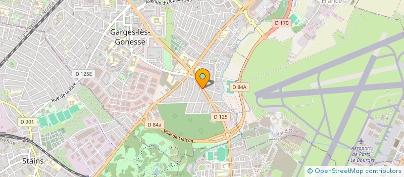 localisation de l'entreprise MONSIEUR MOHIB MOHAMMAD ZAHID  GARGES-LES-GONESSE