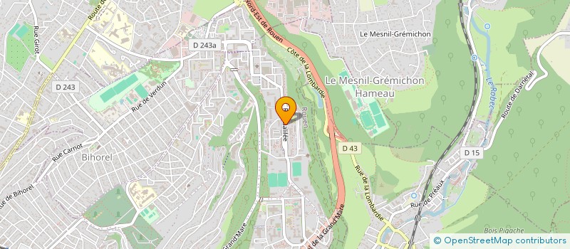 localisation de l'entreprise MONSIEUR MOHIB REZAEE  ROUEN