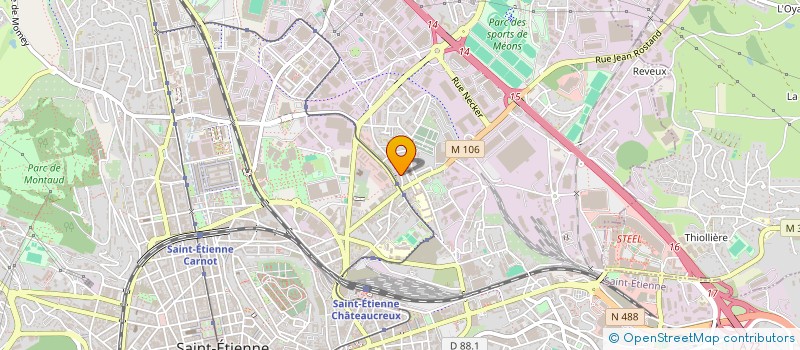 localisation de l'entreprise MONSIEUR MOHIBULLAH DAWOODZAI  SAINT-ETIENNE