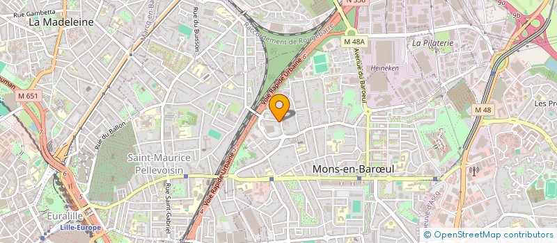 localisation de l'entreprise MONSIEUR MOHIBULLAH EHSAN  MONS-EN-BARUL