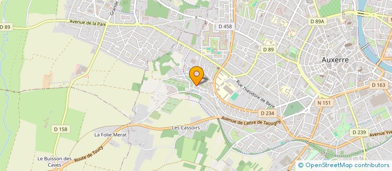 localisation de l'entreprise MONSIEUR MOHIEDDINE EL ASSRI à AUXERRE