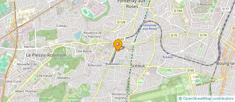 localisation de l'entreprise MONSIEUR MOHIUDDIN SONNET à SCEAUX