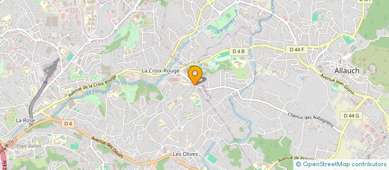 localisation de l'entreprise MONSIEUR MOHRADE ARBI  MARSEILLE