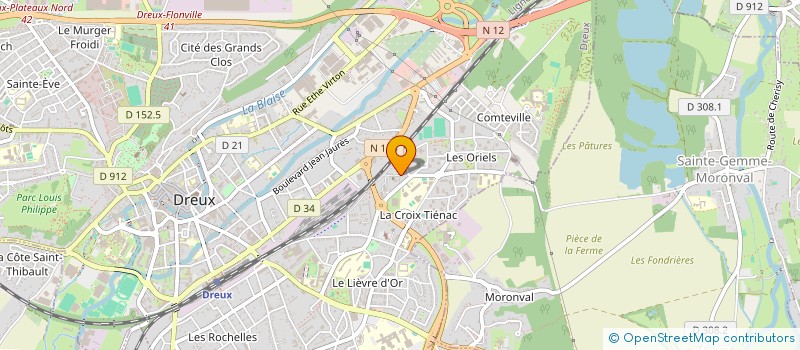 localisation de l'entreprise MONSIEUR MOHSAN SIDDIQ à DREUX