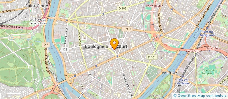 localisation de l'entreprise MONSIEUR MOHSEN BEN SALAH GAMRA à BOULOGNE-BILLANCOURT