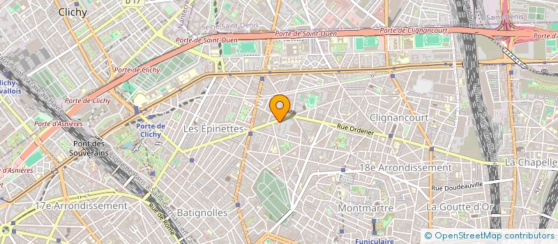 localisation de l'entreprise MONSIEUR MOHSEN HITANA  PARIS