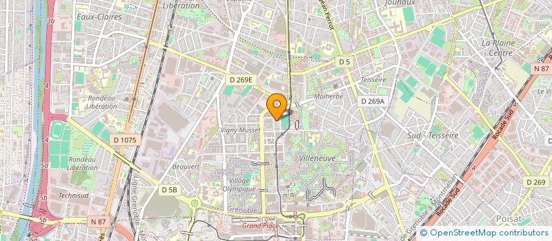 localisation de l'entreprise MONSIEUR MOHSEN MANAI  GRENOBLE