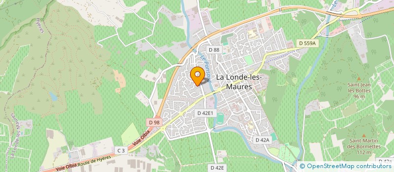 localisation de l'entreprise MONSIEUR MOHSEN MOUSSA  LA LONDE-LES-MAURES