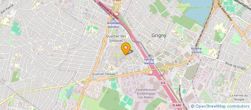 localisation de l'entreprise MONSIEUR MOHSEN MZALOUET  GRIGNY